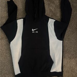 Nike Black and White Air Hoodie